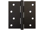 12 Of Oil Rubbed Bronze 4" Straight Square Corner Exterior Door Hinge US10B. Fixed Price $23.99.