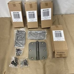 Schlage 12 Door Hinge Blk Stainless 3.5 "5/8" Rad Rounded Corner. Fixed Price $39.00.