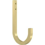 (1-2PK)-NATIONAL Hardware 4 In. Brushed Gold Reed Multipurpose Hook N337-905. Fixed Price $30.89.
