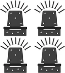 3.5 Inch Heavy Duty Gate Hinges, For Wood Fence Vinyl Shed Door. Fixed Price $24.30.