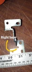 Stanley Cabinet Zinc Set Of 4 Pivot Hinges Right Base. Fixed Price $10.36.