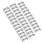 Uxcell T8 Clips Bracket Hanger For Integrated 35 Count (pack Of 1), Silver. Fixed Price $13.97.