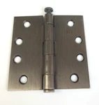 (3) Hager Architectural 4 X Inch Heavy Duty Antique Bronze Door Hinges - Usa. Fixed Price $18.36.