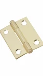 National In. Brass Full-inset Pin Hinge (2-PACK) N146639. Fixed Price $10.00.