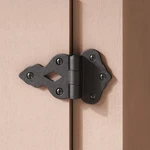 Renovators Supply Black Cabinet Hinge Wrought Iron Offset Kitchen. Fixed Price $13.99.