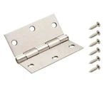 Everbilt Door Hinge 3-1/2" Removable Pin Square Corner Satin Nickel (48-PACK). Fixed Price $50.00.