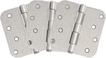 Durable 4" X Interior Door Hinges Satin Nickel Finish, 5/8" Radius, 3-PACK. Fixed Price $58.99.