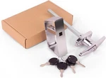 Shed Door Latch T-handle Lock Kit With Keys, Bteobfy 4-1/2" Stem Storage Barn. Fixed Price $22.99.
