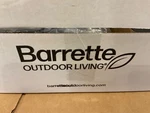 Barrette Outdoor Living Item # 34113135 Brand New Complete Set Hinge. Fixed Price $49.00.