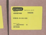 Stanley CEFBB168-58 4.5" X US26 Bright Chrome Full Mortise Butt Hinge Cta. Fixed Price $97.00.