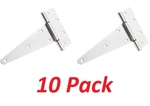 Everbilt Zinc-plated Heavy Duty Tee 8" Shed Door Fence Gate (10 T-hinges). Fixed Price $79.98.