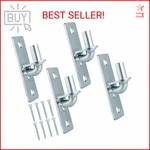 Wenhuali Wall Mount Gates 4 Pack Farm & Chain Link Hinges With 5/8''. Fixed Price $36.46.