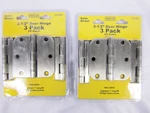 Project 3 1/2 Inch Door Hinges 5/8 In. Radius Pack Satin Nickel. Fixed Price $21.99.