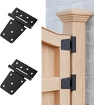 Triple Deer 3.5 Inch Heavy Duty Gate Hinges, Extra Thick For Wood Fe. Fixed Price $16.86.