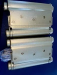 Trans Atlantic Co 6 In. Bright Brass Double Acting Barrel Spring Hinge 2PACK. Fixed Price $55.55.