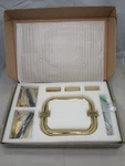 Wall Hinged Frameless Shower Door Hinges Only For 30 In. X 78 Glass Pane. Fixed Price $94.99.