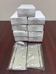 (9) Emtek 91033TWB Plain Bearing Hinges, 3-1/2" X 2.2MM, 5/8" Radius. Fixed Price $66.95.
