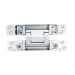 Sugatsune Dull Chrome Heavy Duty Invisible Hidden Door Hinge HES3D-E190DC. Fixed Price $134.40.