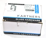 Kartners Dover Wall Mount Offset Back Plate Hinge Polished Chrome 52036-99. Fixed Price $69.99.