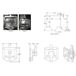 Phoenix Usa PH1283 T-latch, Twist To Unlatch, Stainless Steel. Fixed Price $42.19.