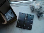 3PCS.STANLEY Heavy Butterfly Hinges Five Knuckle Ball Bearing 4.5" X FBB168. Fixed Price $24.00.
