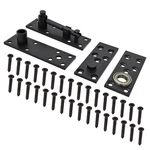 NUK3Y Heavy Duty Stainless Steel 360 Degree Door Pivot Hinge System Matte Black. Fixed Price $40.76.