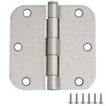 12 Pack Satin Nickel Door Hinges With Removable Pins And Screws For Easy Install. Fixed Price $38.39.