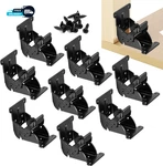 Ydajiuri Folding Brackets 8 Pack Heavy-duty Self-locking Hinges With Screws. Fixed Price $24.47.