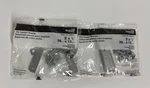 (lot Of 2) N226-738 National Hardware 3" X 1/2" Zinc Plated Flat Corner Braces. Fixed Price $9.99.