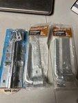 Everbilt 8 Screw Hook Strap Hinges Heavy Duty + Barrel Bolt Lot New. Fixed Price $35.00.