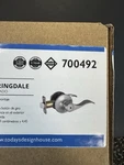 Design House Springdale 700492 Privacy Door Lever Satin Nickel Silver. Fixed Price $14.00.
