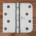 Penrod Door Hinges, Satin 4" Inches With 5/8" Radius Square, Nickel. Fixed Price $48.99.