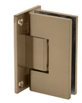 Fhc Venice Adjustable Square Wall Mount Hinge Full Back Plate Brushed Bronze. Fixed Price $49.99.