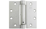 4 1/2" X 3SP1 Spring Full Mortise Hinge, Satin Chrome. Fixed Price $32.01.