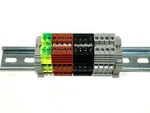 Konnect-it Din Rail Power Distribution Terminal Block Kit KN-T10 Awg 30A 600V. Fixed Price $32.97.
