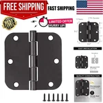 12-PACK 3.5-INCH X Interior Door Hinges With 5/8-INCH Radius, Matte .... Fixed Price $53.09.