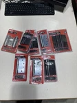 Lot Of Assorted Door Hinges 3-1/2 In. Chrome 5/8 Radius Security Everbilt. Fixed Price $49.99.