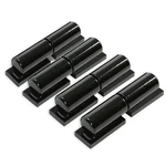 7" Barrel Hinge Gloss Blk Heavy Duty Pair Weld-on Metal Gates Doors 4 Pack. Fixed Price $46.99.