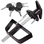Shed Door Latch T-handle Lock Kit With Keys,bteobfy 5-1/2" 5.5 Inch, Black. Fixed Price $22.15.