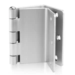 Haidms 12 Pack Offset Hinges 3.5 Inch Satin Nickel Swing Clear Door. Fixed Price $47.98.