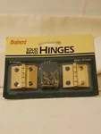 Pack Of 4 Vintage Brainerd Solid Small 1"X Butt Hinges W/brass Screws. Fixed Price $17.89.