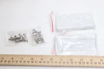 (2-PK) Deltana Residential Zig-zag Door Butt Hinge Polished Chrome 4" X. Fixed Price $24.50.