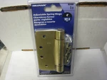 Part 852690 4 Satin Brass Rc Hinge, By Hillman, Single Item, Great Value, New. Fixed Price $18.99.