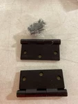 Deltana S35HD10B Steel Square Hinge For Indoor Use, 3.5"X3.5". Fixed Price $13.82.