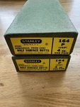 Nos Stanley Hinges X4 Prime Coat Bonderized-half Surface BUTT-164P. Lot Of. Fixed Price $12.00.