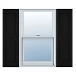 Builders Edge, Inc. 040140059002 Raised Panel Vinyl Shutters. Fixed Price $77.10.
