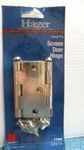 Hager Loose Pin Screen Door Hinge 2PK (00407) Fs. Fixed Price $12.00.