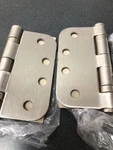 Deltana S44R5HDB15 4" X Bb 5/8" Radius Corners Hinge - Pair Satin Nickel. Fixed Price $16.09.