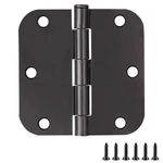 Interior Door Hinges, 3.5 X In., Rounded, 5/8-IN. Radius, Steel, Pre-.... Fixed Price $16.72.
