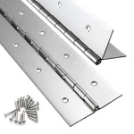 Pack Heavy Duty Piano Hinge 12 Inch X Width, 0.047'' Thick Stainless.... Fixed Price $26.49.